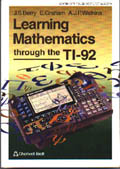 Cover of "Learning Mathematics through the TI-92"